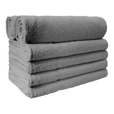 Imagem de Kit Toalha De Rosto Preto Para Salão 72 Unidades