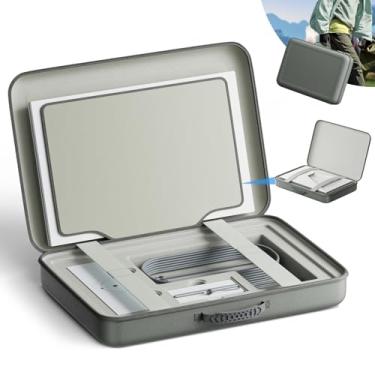 Imagem de Capa para Starlink Gen 3, capa de viagem AstroniSync para Starlink com segmentos internos adaptáveis, bolsa à prova de choque e estresse para Starlink RV, bolsa para antena Starlink com tecido