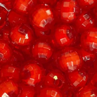 Imagem de Missanga bola globinho passante sextavada 8mm aproximadamente 390 peça