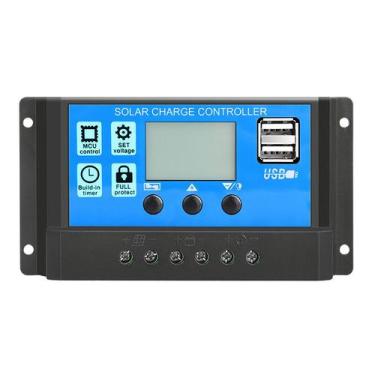 Imagem de Controlador de Carga Sun Energy KW1210 10A 12/24V - Sunenergy