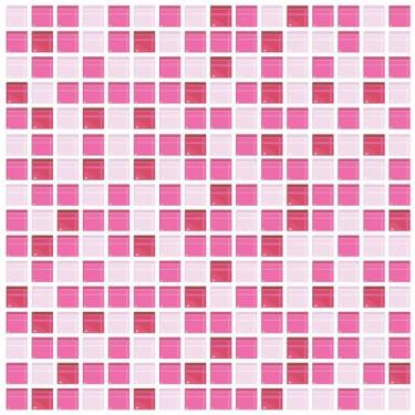 Imagem de Adesivo de Pastilhas Cozinha Rosa 25x25 cm 10un - Quartinhos