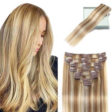 Imagem de Extensões de cabelo Clip In LORIEN Real Human Hair 60cm 120g