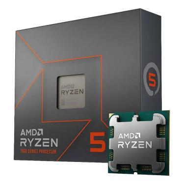 Imagem de Processador Amd Ryzen 5 7600x 4.7ghz (5.3ghz Turbo) Gamer