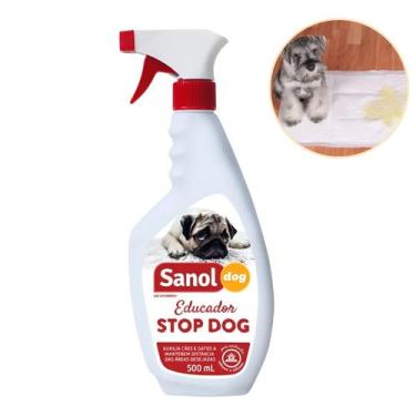 Imagem de Sanol Dog Stop Dog Educador Sanitário 500ml Adestramento de Cães Repel