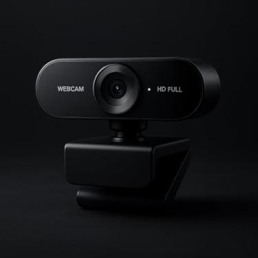 Imagem de Webcam Full HD BRAVORA® – Vision360™ com Zoom 1080p e Microfone Integrado para Videoconferência Profissional e Streaming Impecável