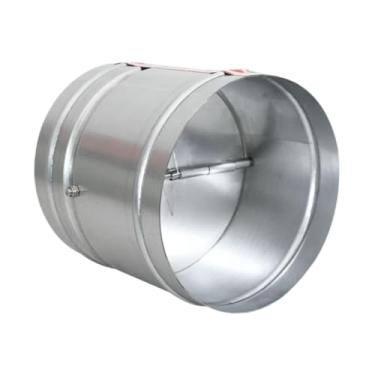 Imagem de Ｂｅｓｇａ Sistemas de Ventilação com Conexão de Dutos, Adaptador de Duto Fácil de Instalar, Ventilação Redonda em aço Galvanizado para Exaustor de Banheiro, 10cmx10cmx15cm