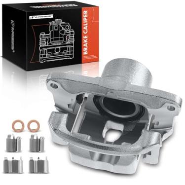 Imagem de A-Premium Conjunto de pinça de freio a disco com suporte compatível com modelos Toyota selecionados - RAV4 2001 2002 2003 2004 2005, utilitário esportivo - lado esquerdo do motorista dianteiro