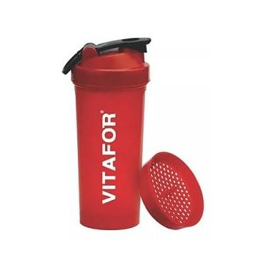 Imagem de Coqueteleira 1 Dose Cor Vermelha de 600 ml-Vitafor