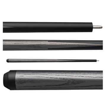 Imagem de Bull Carbon Bastão de sinuca série LD5/6/7 com haste de deflexão baixa de liberação rápida Uniloc de fibra de carbono de 76.2 cm 11,75 mm, 540 ml, prata/preta