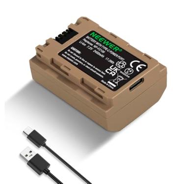 Imagem de Bateria NP-FZ100 Com Porta USB-C Para Sony Alpha – Recarregável, Compatível Com A7 III, A7 IV, A7R IV, A7S III, A9, A1, A6600; Substitui NP-FZ100