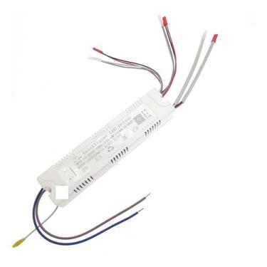 Imagem de 1 unidade de driver de LED 2,4 G + controle remoto RGB 30-60LED e controle de aplicativo 25-40Wx2 37-50Wx4 37-60Wx2 x4 x6 regulação e fonte de alimentação de cor mutável (25-40x4-RGB 30-60LED)