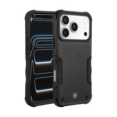 Imagem de Gshield Capa Case Capinha Armorgear com Lateral Antiderrapante e Proteção Anti-impacto (Preta, iPhone 17 Pro)