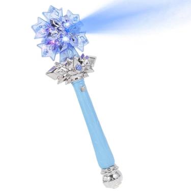 Imagem de Toyvian Floco de Neve Brilhante para Crianças, Varinha Mágica de Brinquedo Com Luz Led, Spray Musical, Acessório de de Princesa, Fada para Cosplay E Dramatização de Festa