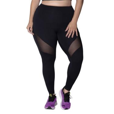 Imagem de Calça Legging Selene Com Recorte Plus Size Feminina