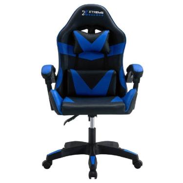 Imagem de Cadeira Conthey Gamer Xtreme Gamers Cinesis Preto/azul