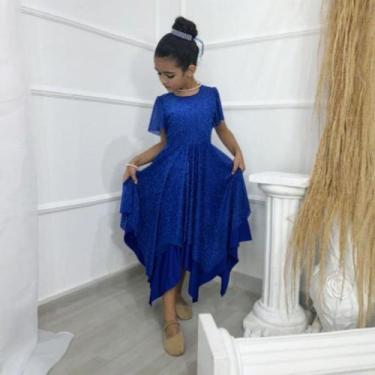 Imagem de Vestido Infantil de Dança Coreografia TODO TULE Moda Meninas - MISS FL