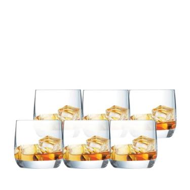Imagem de Arcoroc, Jogo de Copo Vigne Baixo, Kit de Copo de Cristal para Água 6pcs, 370ml