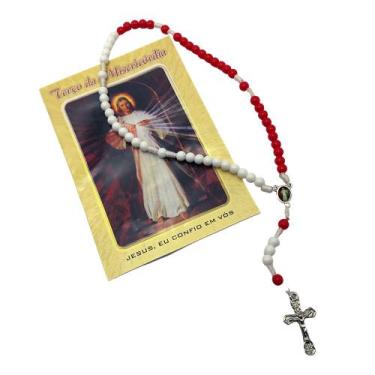 Imagem de Terço Da Divina Misericórdia com Folheto de Oração - FORNECEDOR 19
