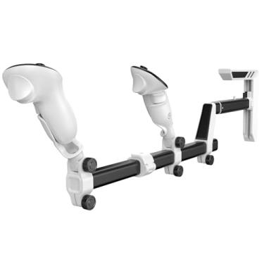 Imagem de VR Gunstock for Meta Quest 2/3 Quest 3S Gun Onestock for all Adjustable Design 360° Rotatable Grips Left-Hand Friendly Pump-Action Simulation withTactical QD Sling System