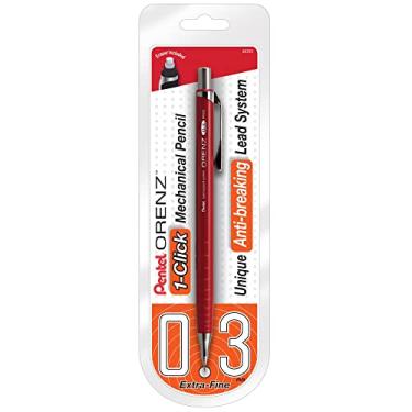 Imagem de Pentel Lapiseira Orenz 0,3 mm, linha extrafina, barril vermelho, pacote com 1 (PP503BP)
