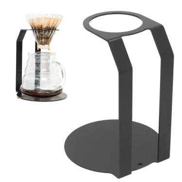 Imagem de Suporte de café para despejar, suporte de gotejador de café, estação de gotejamento de ferro, suporte decorativo para uso em casa, escritório, acampamento