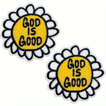 Imagem de Patch bordado com slogan de desenho animado faça você mesmo, remendos de ferro para roupas, jaqueta, jeans, carta de costura, remendos bordados em crachá de roupas