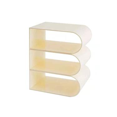 Imagem de RSLEE Estante de escritório, escritório, quarto, sala de estar, design simples, estante de livros bonita, estante infantil, estante de livros, móveis, estante com armazenamento