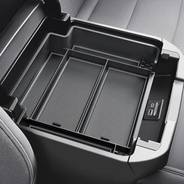Imagem de Para Chevrolet Tahoe& Suburban/GMC Yukon 2021-2024 (console padrão com soquete de carregamento - Não serve para console deslizante elétrico, bandeja organizadora de console central, materiais ABS