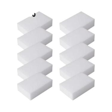 Imagem de Esponja Mágica De Melamina, Apagador Forte E Absorvente, 5 Ou 50 Peças