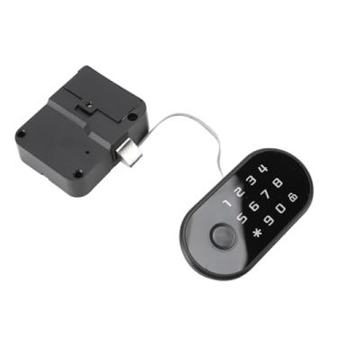 Imagem de Zerodis Fechadura Inteligente de Armário Com Impressão Digital, Fechadura de Gaveta Com Senha Digital Com Acesso por Cartão, de Segurança para de Escritório Doméstico
