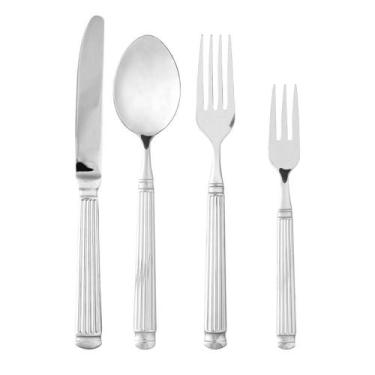 Imagem de Faqueiro Grécia 30 Peças Aço Inox - Lyor