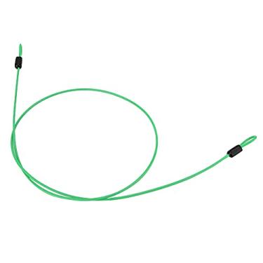 Imagem de AUNMAS Cabo de Bloqueio de Bicicleta Resistente, Anti-roubo, Laço de Segurança de Aço para Scooter, Motocicleta, Acessórios de Ciclismo, Adultos, Crianças, Dobrável, Ebike (Verde)