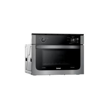 Imagem de Forno de Embutir Elétrico Consul 47 Litros Prata com Dourador e Timer Autodesligamento - COB47AR