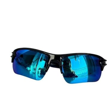 Imagem de Óculos de Sol Esporte Feminino e Masculino para Ciclismo Corrida Premium(Azul)