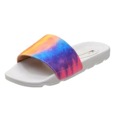 Imagem de Sandália Chinelo Slide Papete Feminino Estilo Alpargata  - Muritalle, 