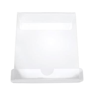 Imagem de Alomejor Suporte para Tablet para Esteira, Suporte de Leitura de Bicicleta Ergométrica de Acrílico 7,09 X 6,3 pol. para Equipamentos Cardiovasculares Domésticos de Academia Sem (Transparente)