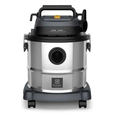 Imagem de Aspirador de Pó e Água Aço Inox 20 Litros Potência 1800W Alça Ergonômica Bocal Cantos Frestas Electrolux