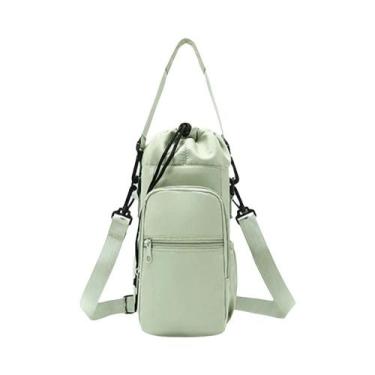Imagem de Bolsa Térmica Para Garrafa De Água Com Bolso Para Celular E Alça Trans
