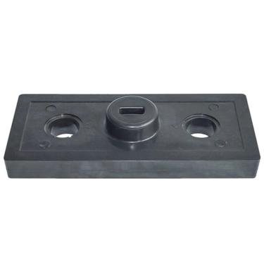 Imagem de Guia Tijolinho Injetado Quadrado Furo Retangular Fitness 6kg