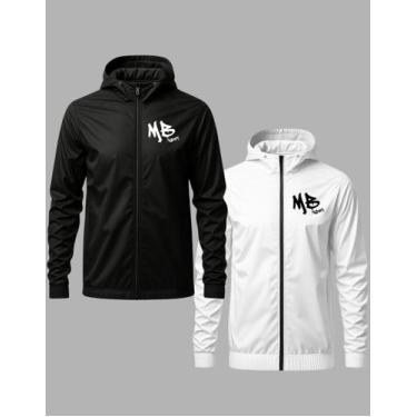 Imagem de Kit 2 Blusa Corta Vento Mb Unissex Esportivo Impermeavel - Genérica, B