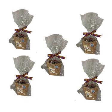 Imagem de Kit 5 Cestas Cachepot Com 17 Doces Festa Junina