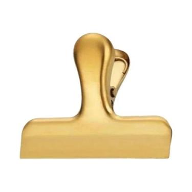 Imagem de Pasta De Arquivos Multiuso Em Aço Inoxidável Com Clipes Reutilizáveis 