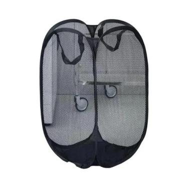 Imagem de Cesto Dobrável Para Separação De Roupa Suja, Saco De Armazenamento Em 