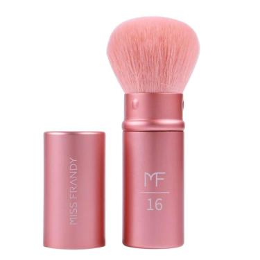 Imagem de Pincel De Pó Kabuki Retrátil Mf16 | Compacto E Ideal Para Retocar A Maquiagem | Linha Squad | Miss Frandy