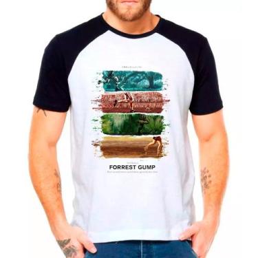 Imagem de Camiseta forrest gump camisa masculina lançamento - DESIGN CAMISETAS, 