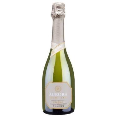 Imagem de Espumante Aurora Demi Sec Branco 750ml, Branco