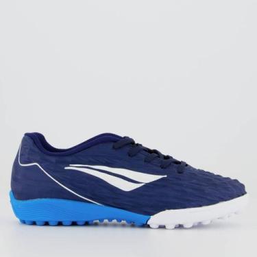 Imagem de Chuteira Penalty Se7e XXI Society Juvenil Marinho, 35