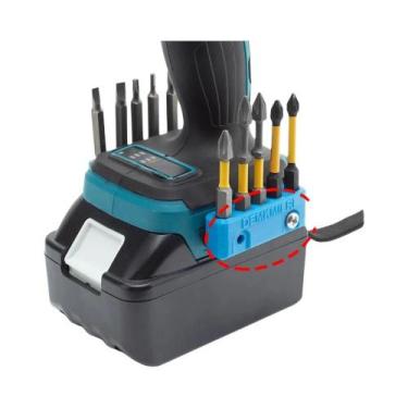 Imagem de Organizador Magnético De Bits Com 5 Posições Para Ferramentas Elétrica