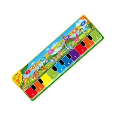 Imagem de Tapete Musical Para Crianças, Teclado De Chão Para Bebês, Brinquedo Ed