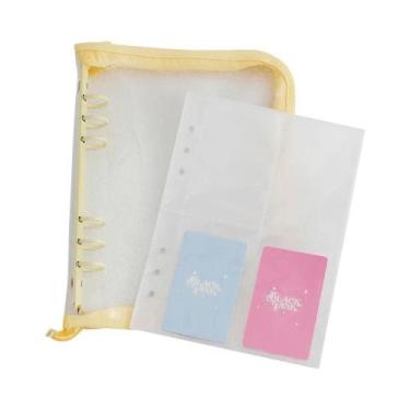 Imagem de Álbum Fichário A5 Com Zíper, Livro De Photocards Kpop Com 10 Folhas, O